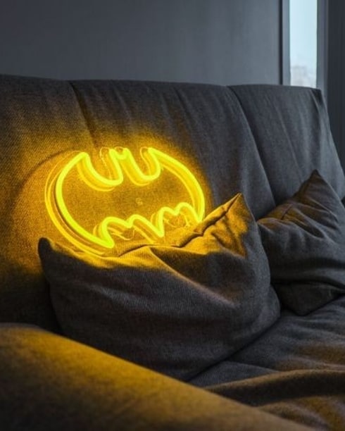 Batman Symbol Neon Sign