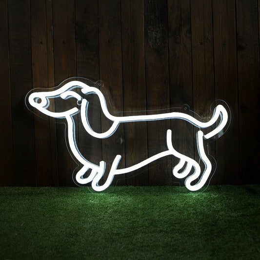 Dog Dachshund Neon Sign