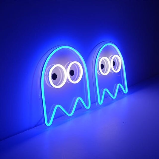 Pacman's Ghosts Neon Sign