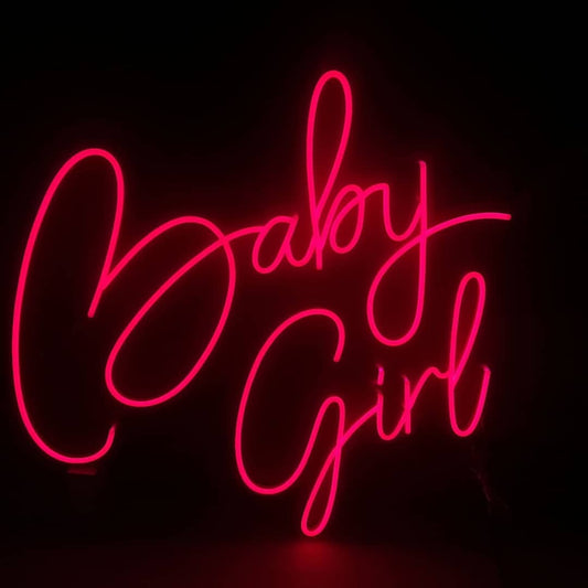 Baby Girl Neon Sign