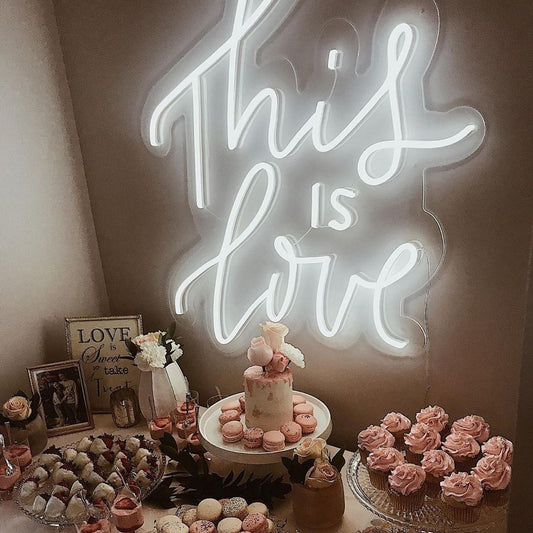 This is Love Neon Sign